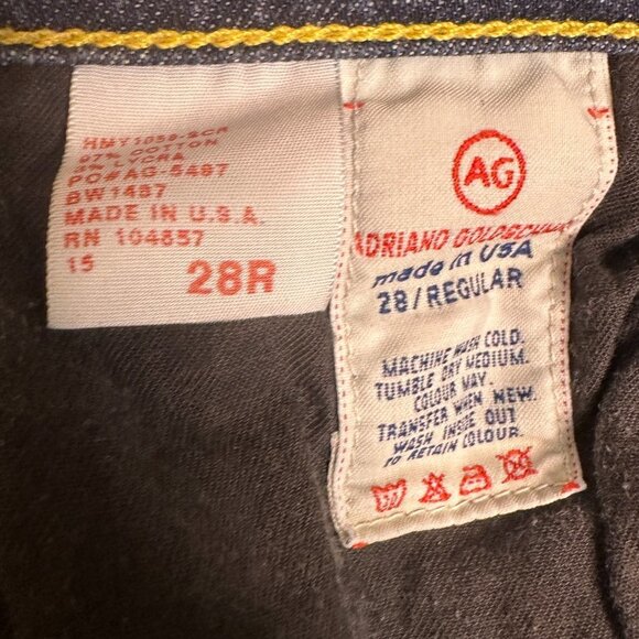 AG ADRIANO GOLDSCHMEID The Kiss Jeans 28 Regular - Picture 10 of 12